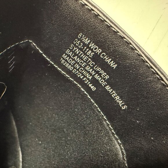 Worthington Black Stiletto Dress Boots Size 6.5 Fold Over Pointed Toe Night Out - Picture 9 of 16